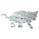 Moliland Sammlervitrine Fächer Setzkasten Holz Sammelbox Ankylosaurus Dinosaurier - Audio-Figurendisplay, Kinderzimmerregal, Kinderzimmerdekoration, Hängeregal für Zubehör und Spielzeug