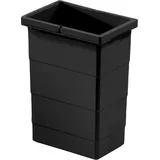 HAILO Inneneimer 1225959 schwarz 8 L 226 x 156 x 295 mm 2 Henkel