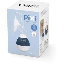 catit Pixi Kreisel Katzenspielzeug weiß/blau