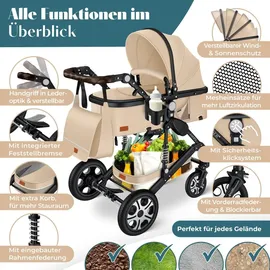 Kesser Loops 3 in 1 beige/schwarz