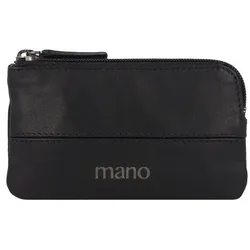 mano Don Romeo Schlüsseletui Leder 11,5 cm schwarz