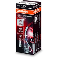 Osram Night Breaker Unlimited H3 - 12V/55W - pro