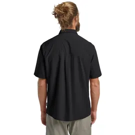 Jack Wolfskin Sierra Canyon Kurzarmhemd Schwarz L