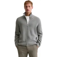 Marc O'Polo Herren, Cardigan grau unifarben, grau, Frühjahr/Sommer 2026