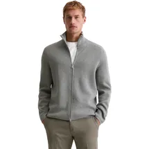 Marc O'Polo Herren, Cardigan grau unifarben, grau, Frühjahr/Sommer 2026