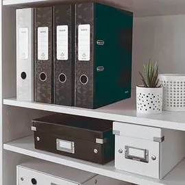Leitz Ordner schwarz Karton 8,0 cm DIN A4