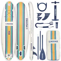 huiike Stand Up Paddling Board 305 x 84 x 15 cm blau