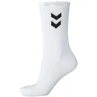 hummel 3-pack Basic Socken, weiß 10 EU