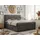 MKS Boxspringbett mit Bettkasten - grau ¦ Maße (cm): B: 160 H: 110