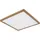 GLOBO Deckenpanel Deckenlampe Deckenleuchte LED Panel Badezimmerlampe Badleuchte, IP44 Backlight Memoryfunktion 3 Stufen, Holzoptik opal, 24W 2300Lm