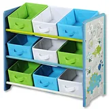 KESPER Kinderregal Kesper 66 x 30 x 59,5 cm Holz blau