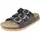 superfit Fussbettpantoffel Schwarz/Silber 35 EU