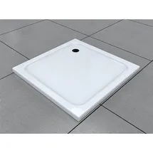 Buylando - 100x100 Cm Duschtasse – Flache Acryl Duschwanne – Mit 5 Cm Höhe