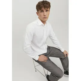 JACK & JONES Blaparker Langarmhemd Weiß XXL