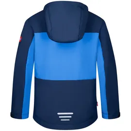 TROLLKIDS Bergsfjord Winter Softshelljacke - Navy / Electric Blue - 164 cm