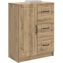vidaXL Sideboard 66 x 87 x 34,5 cm Beige / Braun