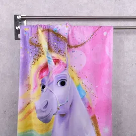 Herding Unicorn Academy Handtuch 75 x 150 cm mehrfarbig