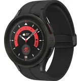 Samsung Galaxy Watch5 Pro Black Titanium 45 mm LTE D-Buckle Sport Band Black M/L
