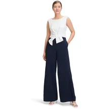Vera Mont Damen mit weitem Bein Dunkelblau/Weiß,42 - 42,
