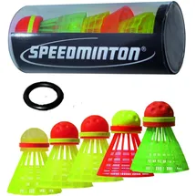 Speedminton Speeder Mix Tube Speedminton C, gelb/ rot /Grün,Einheitsgröße EU