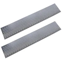 Trutzholm Paar Lochblech Aluminium gebördelt 1000 x 200 mm
