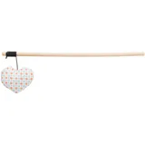 Trixie Spielangel Herz 35 cm Blau/Orange