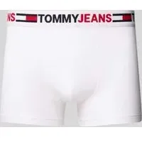 Trunks mit Label-Schriftzug, Weiss, L