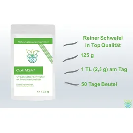 VITARAGNA OptiMSM Methylsulfonylmethan Pulver 125 g