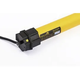 Schellenberg Maxi Plus 40 Nm Rohrmotor für 60 mm Welle, elektronische Endlageneinstellung, bis zu 15 m2 Fläche, Smart Home fähig, gelb