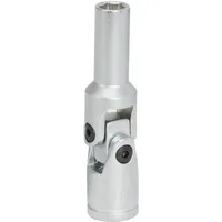 KS Tools 3/8" Glühkerzen-Gelenknüsse, kurz, 75mm, 12mm