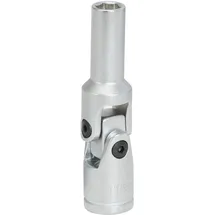 KS Tools 3/8" Glühkerzen-Gelenknüsse, kurz, 75mm, 12mm
