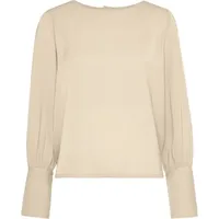 LASCANA Langarmbluse Damen creme Gr.44