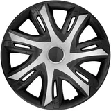 NRM Radzierblende N-Power schwarz/Silber 16 Zoll 4er Set