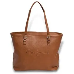 Pepe Jeans für Damen. PL031583 Bella Icon braune Tragetasche (OSFA), Lässig, Polyurethan