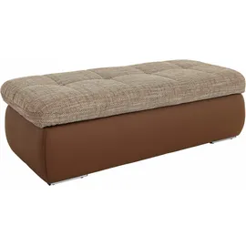 DOMO collection Moric Kunstleder Softlux espresso/beige