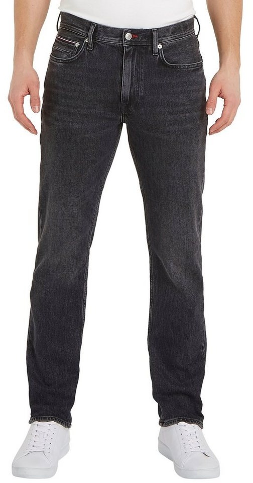 Tommy Hilfiger Big & Tall Straight-Jeans BT-RGL MADISON STR MORGAN schwarz 42