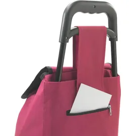 Metaltex Daphne Einkaufs-Trolley rot 40 L