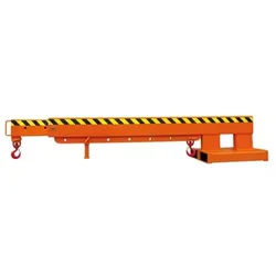 Kranarm teleskopierbar, 5000 kg, reinorange