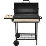 Robby - Holzkohlegrill 76x33,5cm Mit Trolley Smoker One Xl