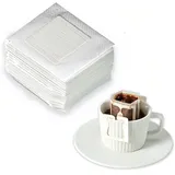 50 kaffeefilter camping,Kaffeetasse Filtertüte Kaffeepulverfilter eingedickter F