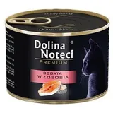 DOLINA NOTECI Premium Nasses Katzenfutter reich an Lachs