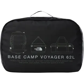 The North Face Reisetasche/Rucksack Base Camp Voyager Duffel Black