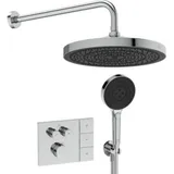 Ideal Standard CeraTherm Navigo Solos Armaturenpaket BE126AA Unterputz-Brausearmatur, chrom