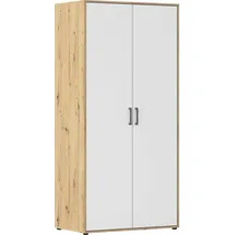 Rauch Wäscheschrank Voyager 93 x 194 x 53 cm Eiche artisan/Alpinweiß