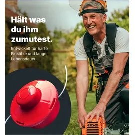 Nemaxx FS2 Tap & Go Fadenkopf inkl. 30 Stück 2,0 mm ohne Akku