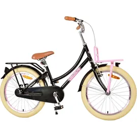 tpfsports Excellent Kinderfahrrad - Mädchen - 20 Zoll - Rücktritt + Handbremse - Schwarz