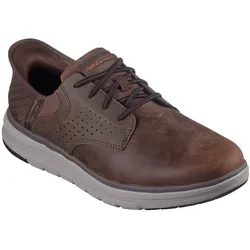 Slip-On Sneaker »ORELL-YATES«, Slipper, Sneaker, Freizeitschuh mit Slip-Ins Technologie, Gr. 44, dunkelbraun, , 70534932-44