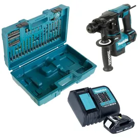 Makita DHR 171 SY1X3 inkl. 1x Akku 1,5 Ah + Ladegerät + 65 tlg. Zubehör Set + Koffer