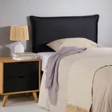 Idimex Kopfteil schwarz Textil, Mode, 91x99x7 cm, Schlafzimmer, Betten