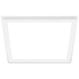 Briloner - LED Deckenlampe mit indirektem Licht, flach, neutralweißes Licht, Lampe, Deckenleuchte, Wohnzimmerlampe, LED Panel, Küchenlampe, Deckenbeleuchtung, 24x24x3 cm,